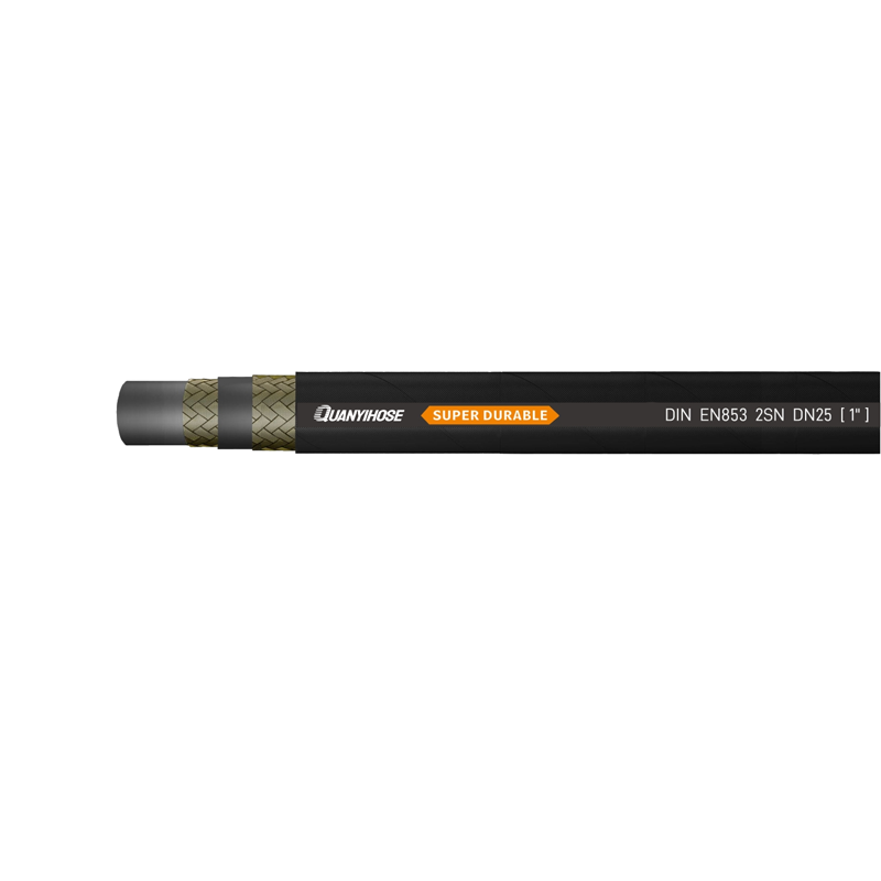 SAE 100R2AT / EN 853 2SN Hydraulic Hose (Smooth Cover)