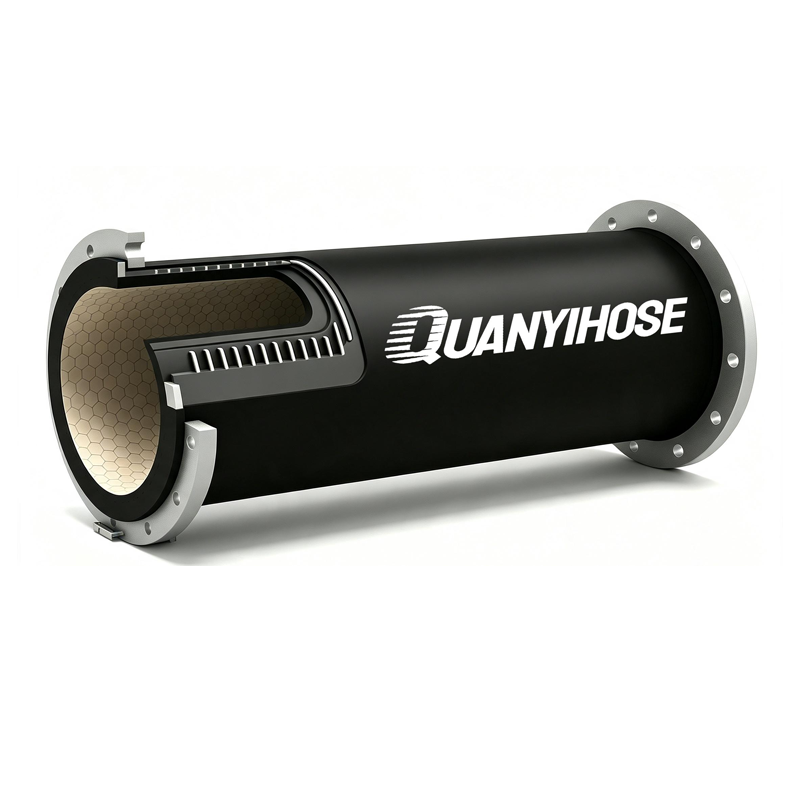 Ceramic Lined Rubber Hose