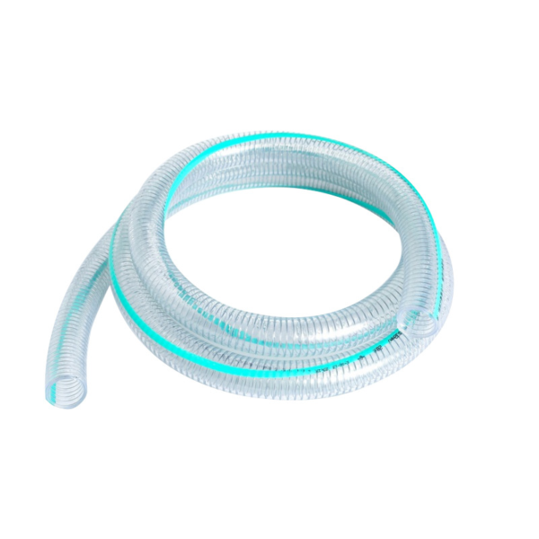 PVC transparent steel wire spiral reinforced hose thickened antifreeze plastic water pipe negative pressure vacuum suction pipe - 图片 7