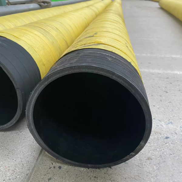 Manufacturers direct sales of large diameter hoses Industrial sewage sludge large diameter rubber suction and discharge hoses - Image 3