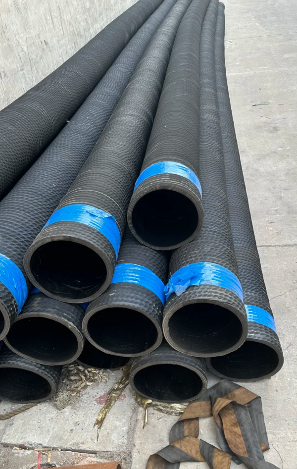 Manufacturers direct sales of large diameter hoses Industrial sewage sludge large diameter rubber suction and discharge hoses - Image 2