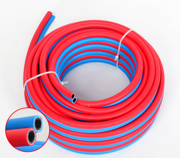 The cheapest 8mm high-pressure oxygen acetylene pipe in China wear-resistant rubber welding and cutting industrial pipe