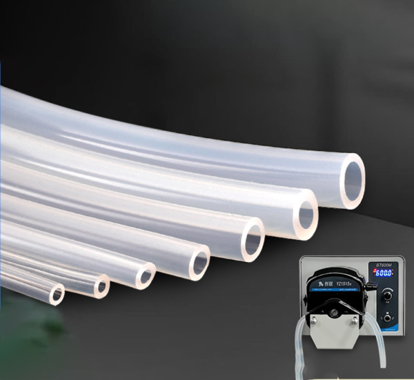 China hot selling transparent food grade silicone tube wear-resistant and tear-resistant oxygen tube peristaltic pump hose - Image 3