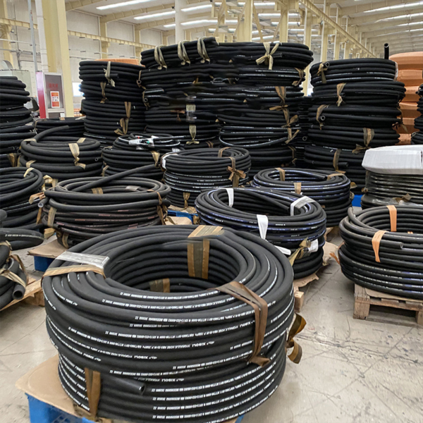 China's best-selling industrial hydraulic high-pressure braided air rubber hose assembly flexible hydraulic hose - Image 7