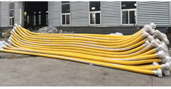 Oil suction and delivery discharge chemical delivery water fluid marine flexible composite hose made in China - Image 7