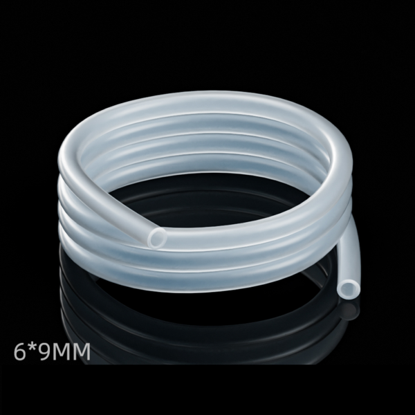 Transparent food grade silicone hose White peristaltic pump tube silicone tube water dispenser household drain pipe - 图片 4