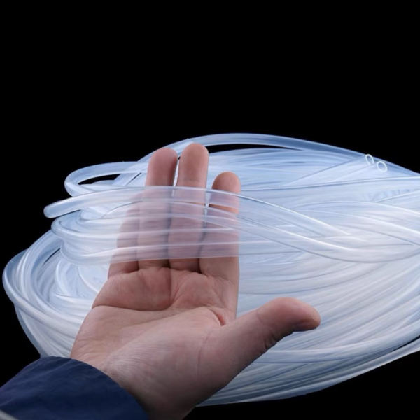 Transparent food grade silicone hose White peristaltic pump tube silicone tube water dispenser household drain pipe - 图片 6