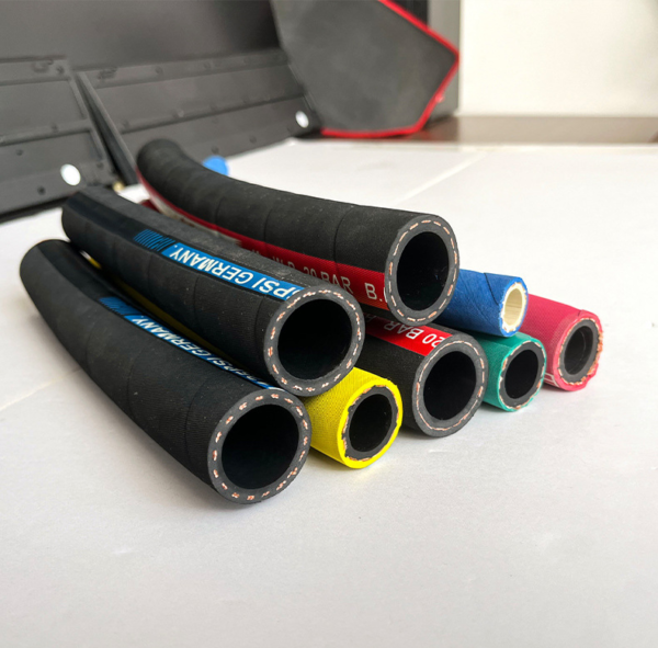 Flexible rubber hose 2 inch water delivery and drainage hose R6 R7 cotton braided hose - Image 2